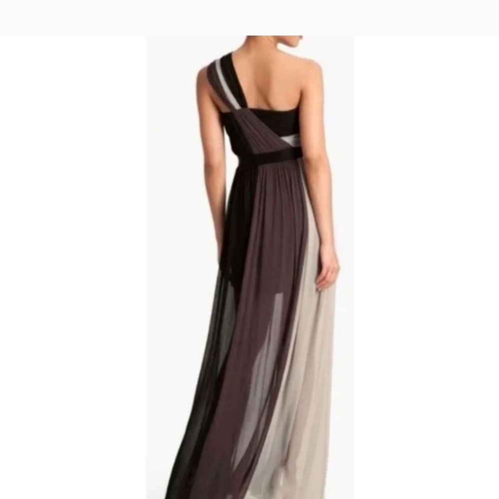 Max and Cleo Estee Colorblock Maxi Dress in Brown Size 8 - Picture 2 of 5
